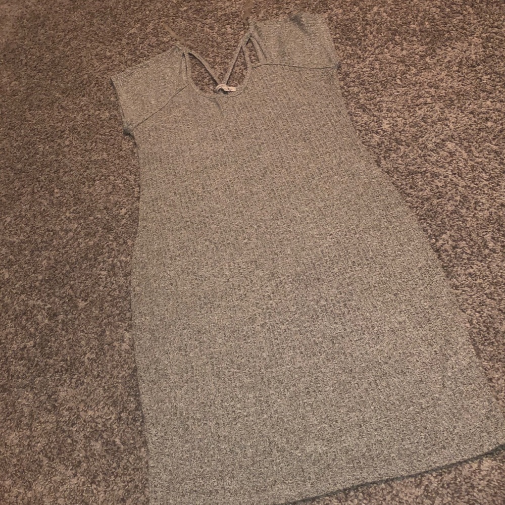 🌸Charlotte Russe Grey Mini Dress🌸